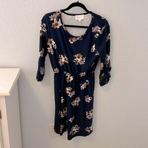 French Gray mini dress